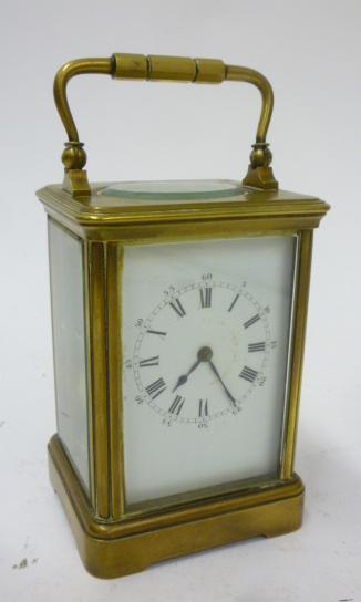 A FRENCH CARRIAGE CLOCK Image