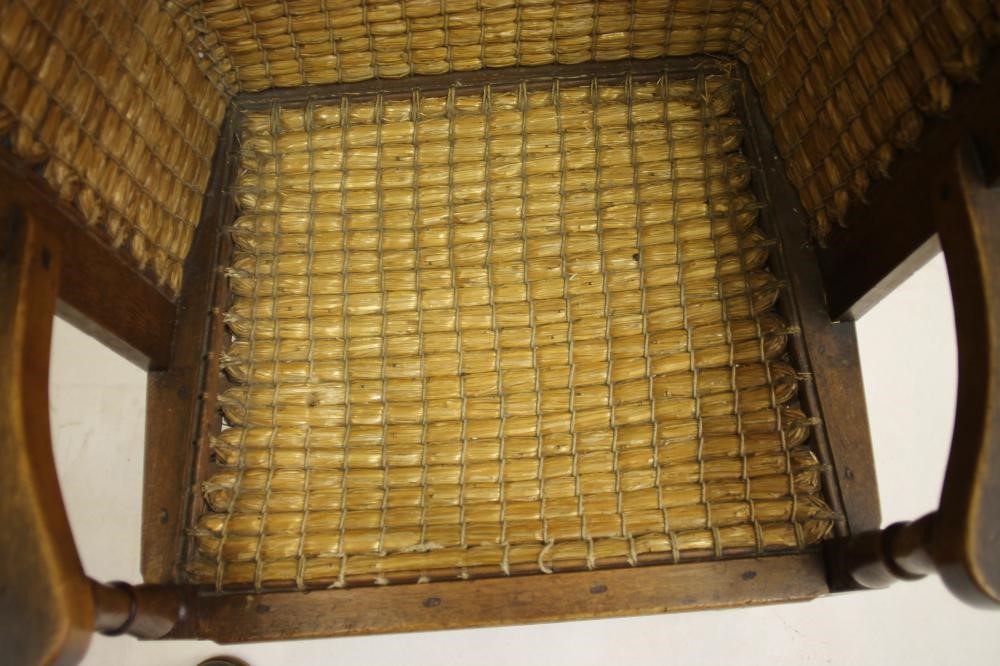 A CHILD'S ORKNEY OAK FRAMED CHAIR Image