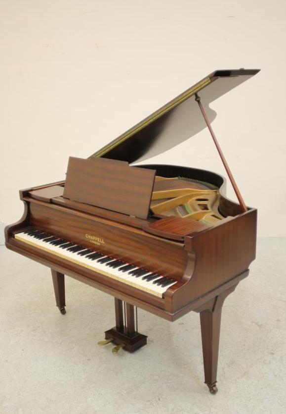 A MAHOGANY FRAMED BABY GRAND PIANO by Chappell Image