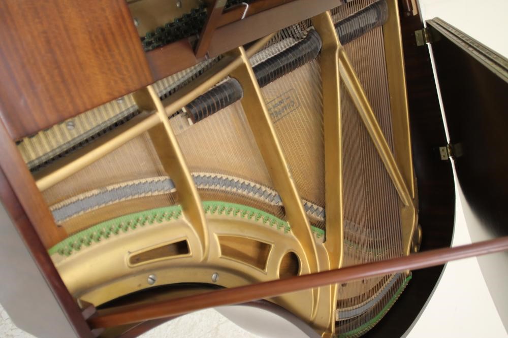 A MAHOGANY FRAMED BABY GRAND PIANO by Chappell Image