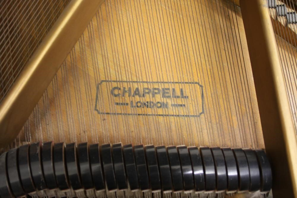 A MAHOGANY FRAMED BABY GRAND PIANO by Chappell Image