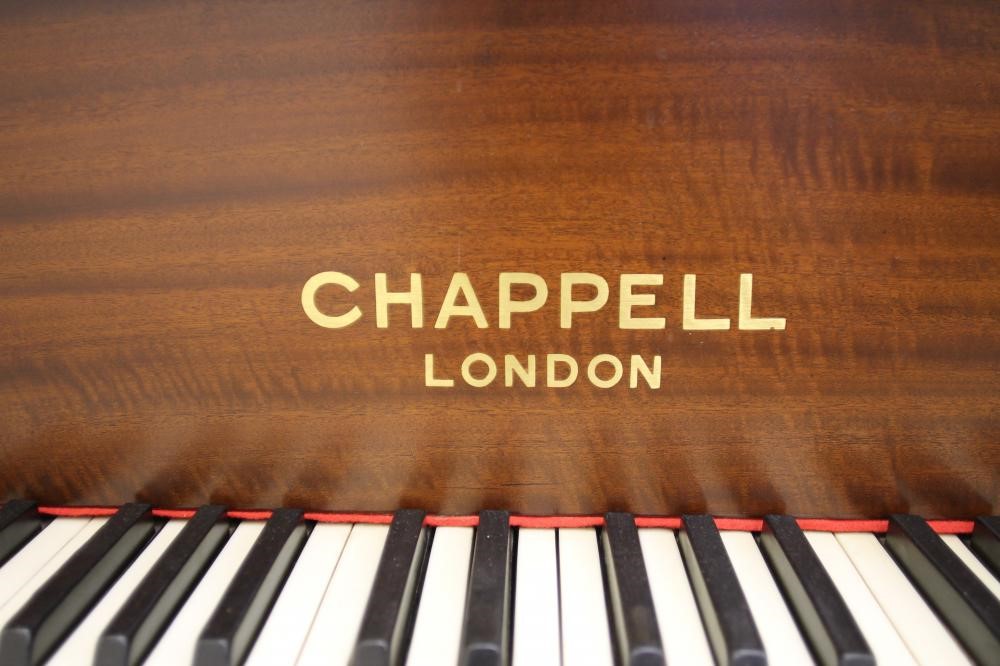 A MAHOGANY FRAMED BABY GRAND PIANO by Chappell Image