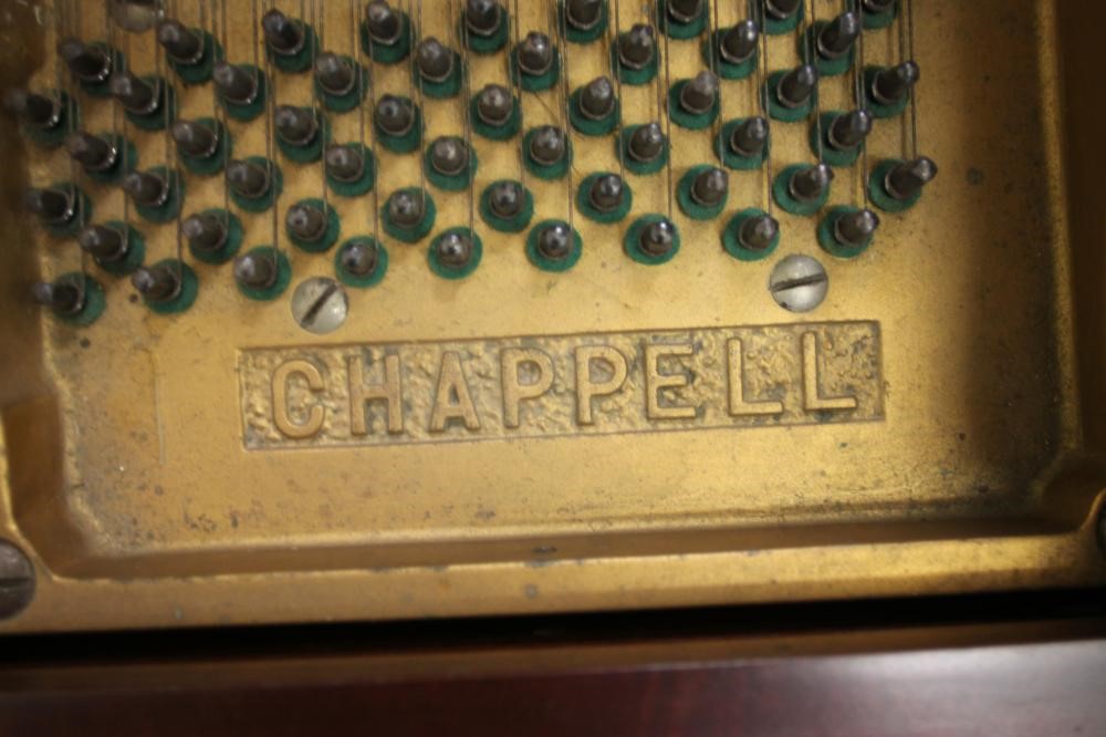 A MAHOGANY FRAMED BABY GRAND PIANO by Chappell Image