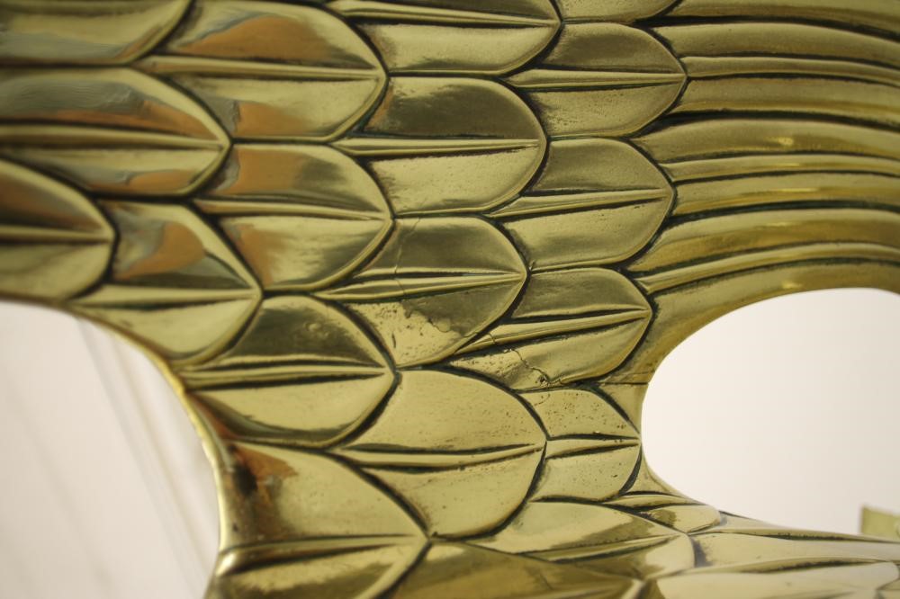 A VICTORIAN BRASS EAGLE LECTERN Image