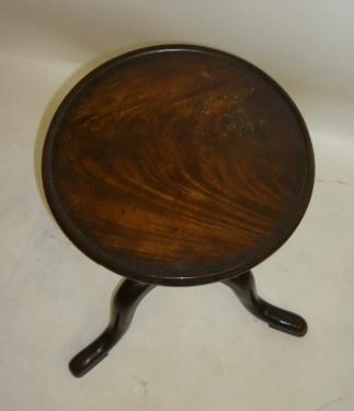 A MAHOGANY KETTLE STAND Image