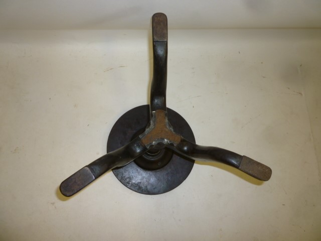 A MAHOGANY KETTLE STAND Image