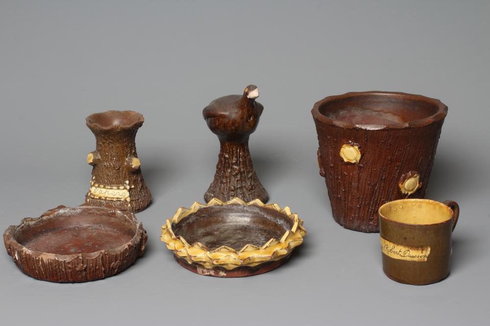 A COLLECTION OF SOIL HILL/HALIFAX POTTERY Image