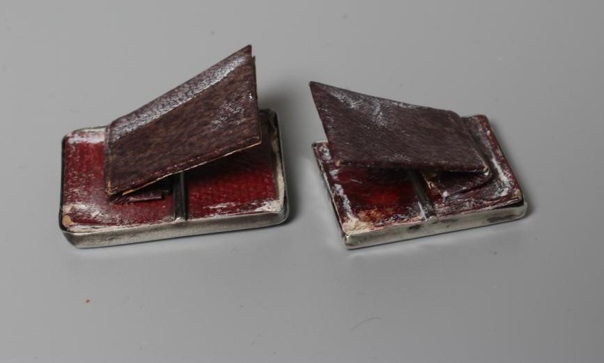 OF PHILATELIC INTEREST - A LATE VICTORIAN SILVER STAMP FRAME by Gourdal Vales & Co. Image
