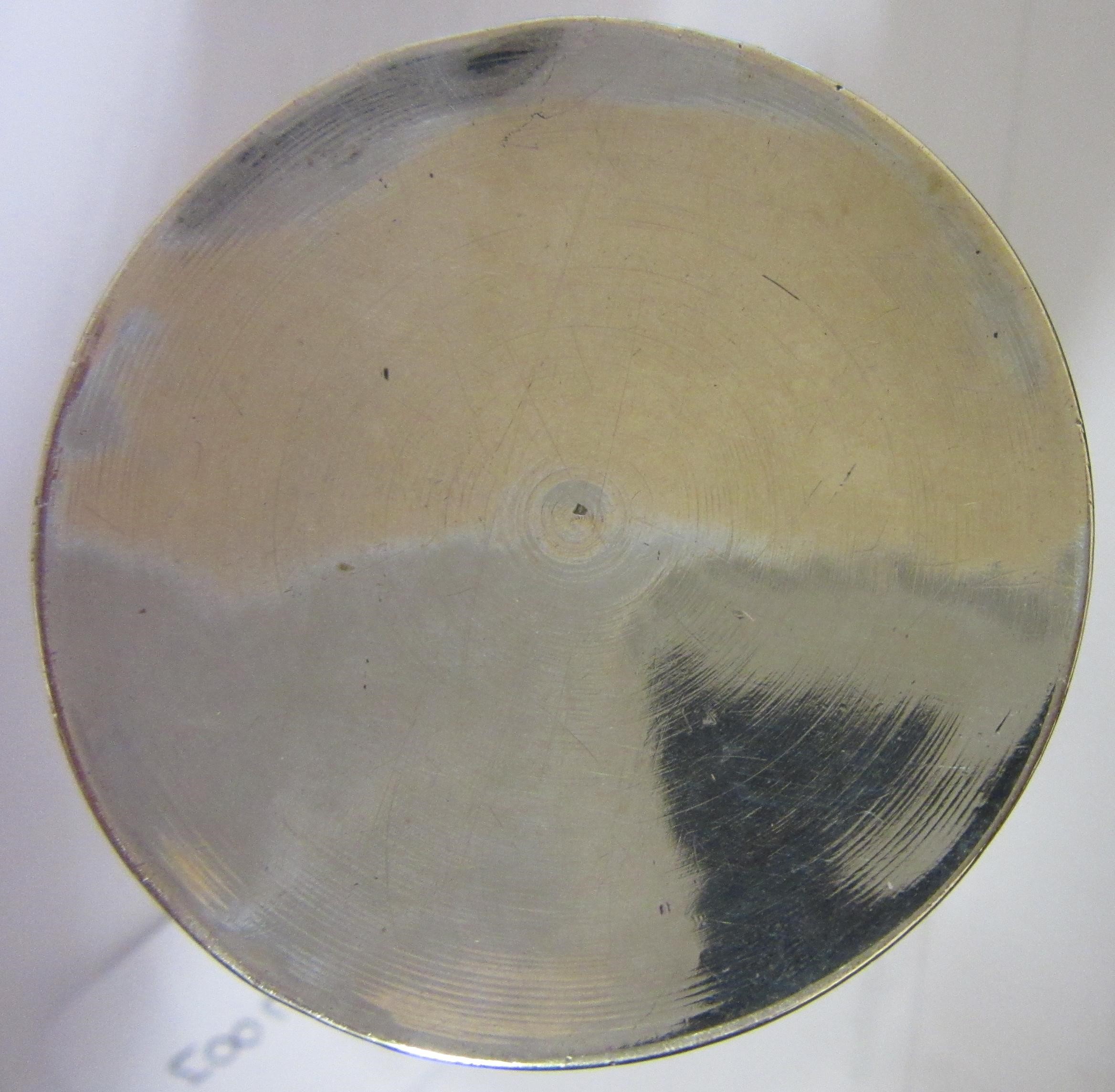 AN AUSTRIAN SILVER BEAKER, early 19th century, of flared cylindrical form, the lower section chased Image