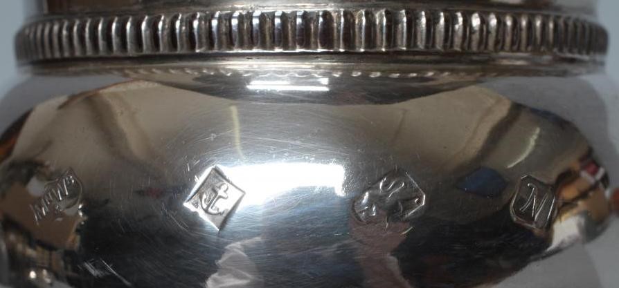 AN ELIZABETH II SILVER BRANDY WARMER by Mappin & Webb Image