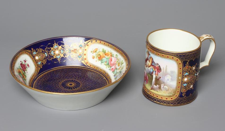 A SEVRES STYLE MUG Image