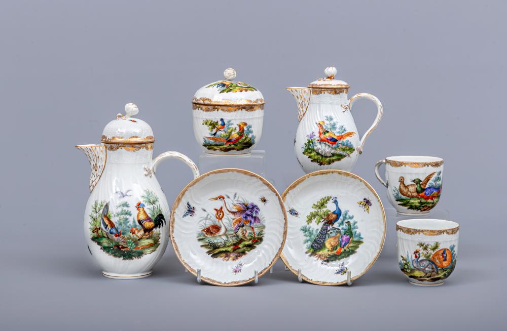 A KPM (BERLIN) PORCELAIN TETE-A-TETE Image