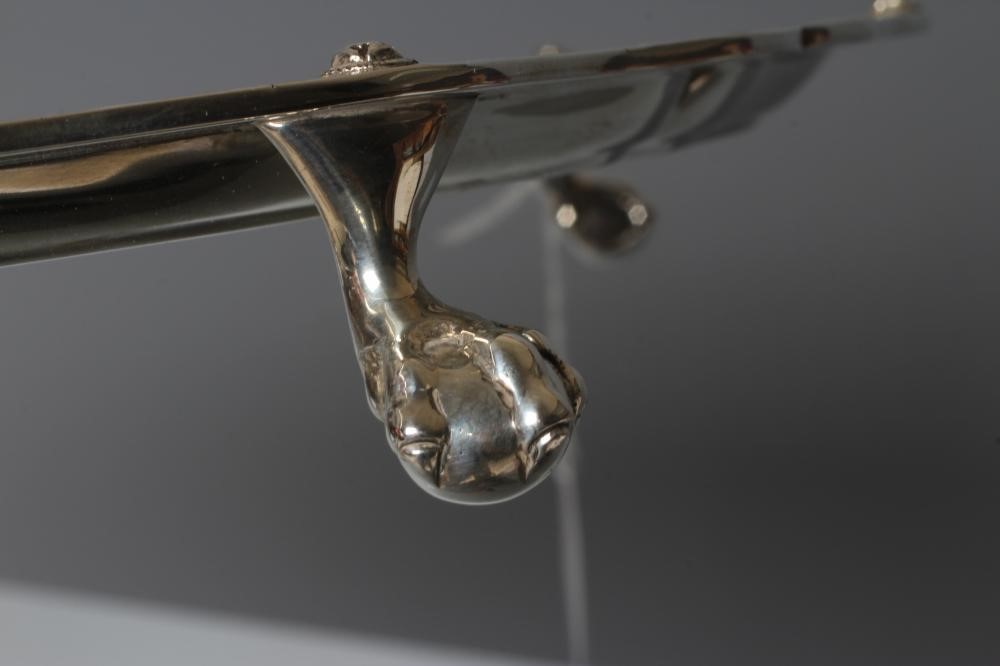 A GEORGE V SILVER SALVER by Fattorini & Sons Image