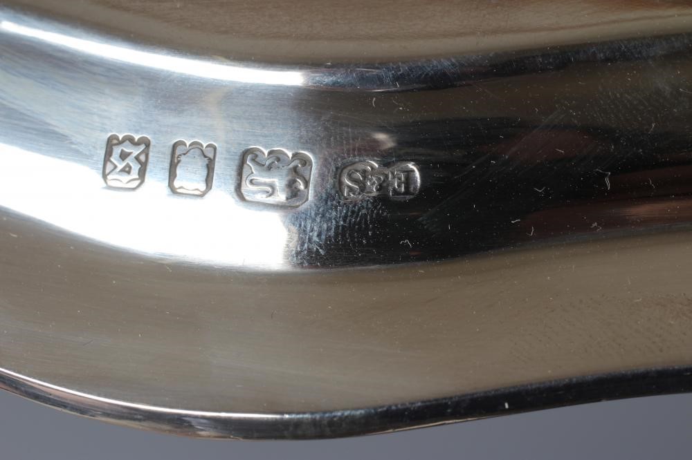 A GEORGE V SILVER SALVER by Fattorini & Sons Image