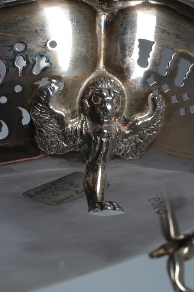A LATE VICTORIAN SILVER BASKET by Henry Wilkinson & Co. (John Brashier) Image