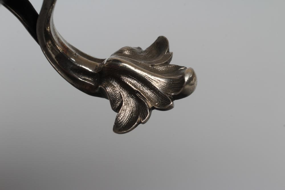 AN EARLY VICTORIAN SILVER MOUNTED COCONUT BASKET by the Barnards Image