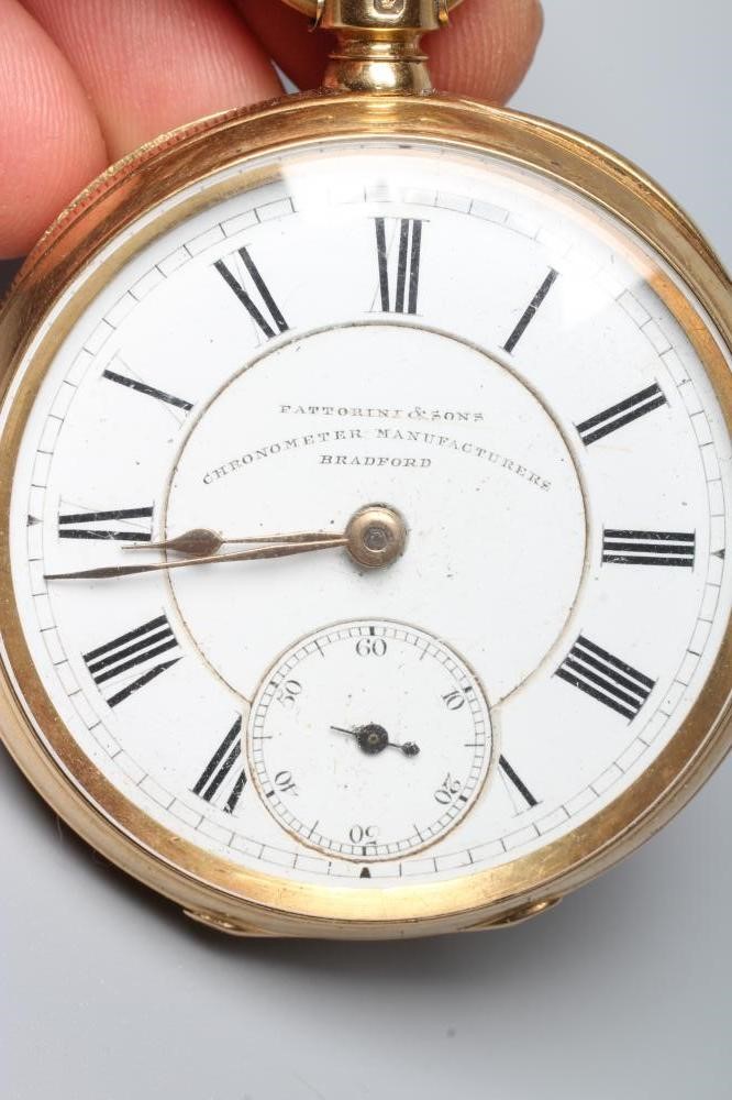 A VICTORIAN 18CT GOLD TOP WIND CHRONOMETER by William Ellery Image