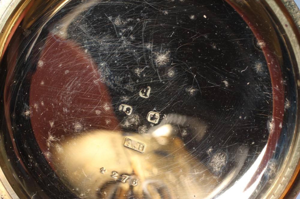 A VICTORIAN 18CT GOLD TOP WIND CHRONOMETER by William Ellery Image