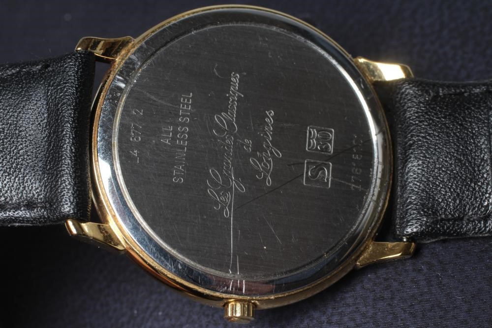 A GENTLEMAN'S LONGINES GRANDE CLASSIQUE QUARTZ WRISTWATCH Image