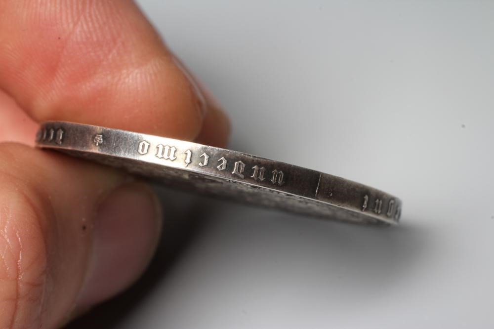 A VICTORIA CROWN, 1847, "gothic" type with young head and cruciform back, 28.3g (Illustrated) Image