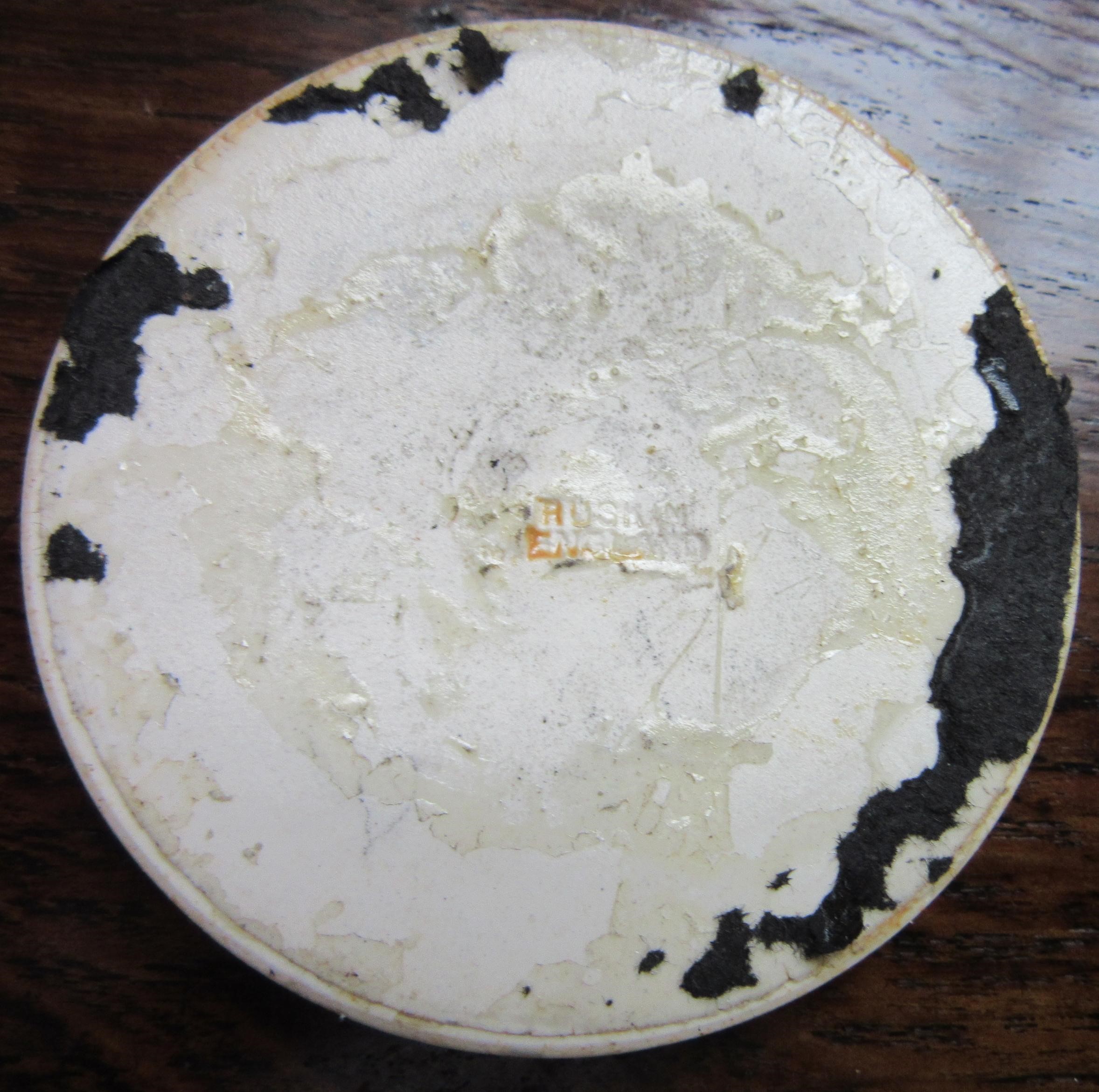 TEN RUSKIN POTTERY ROUNDELS in various glazes Image