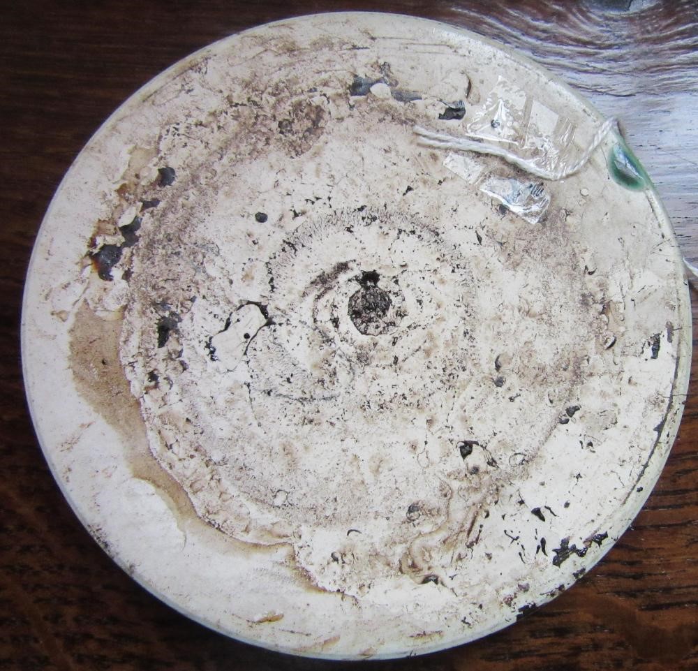 TEN RUSKIN POTTERY ROUNDELS in various glazes Image