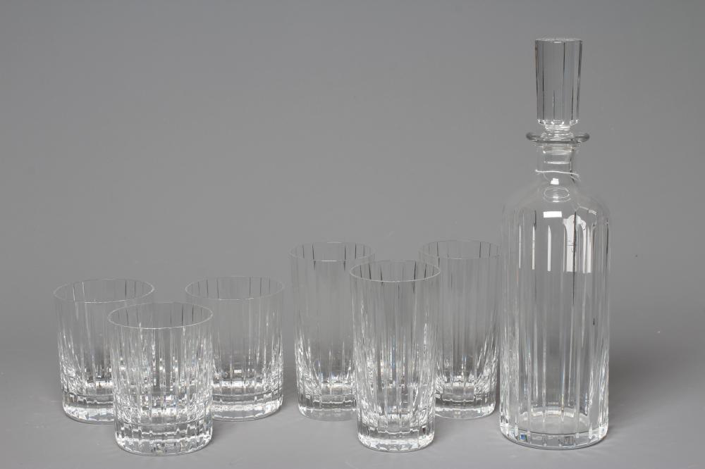 A SET OF THREE EACH BACCARAT HARMONIE HIGHBALL AND DOUBLE OLD FASHIONED TUMBLERS, 4 1/8" & 5 1/2", Image