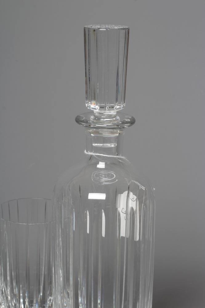 A SET OF THREE EACH BACCARAT HARMONIE HIGHBALL AND DOUBLE OLD FASHIONED TUMBLERS, 4 1/8" & 5 1/2", Image