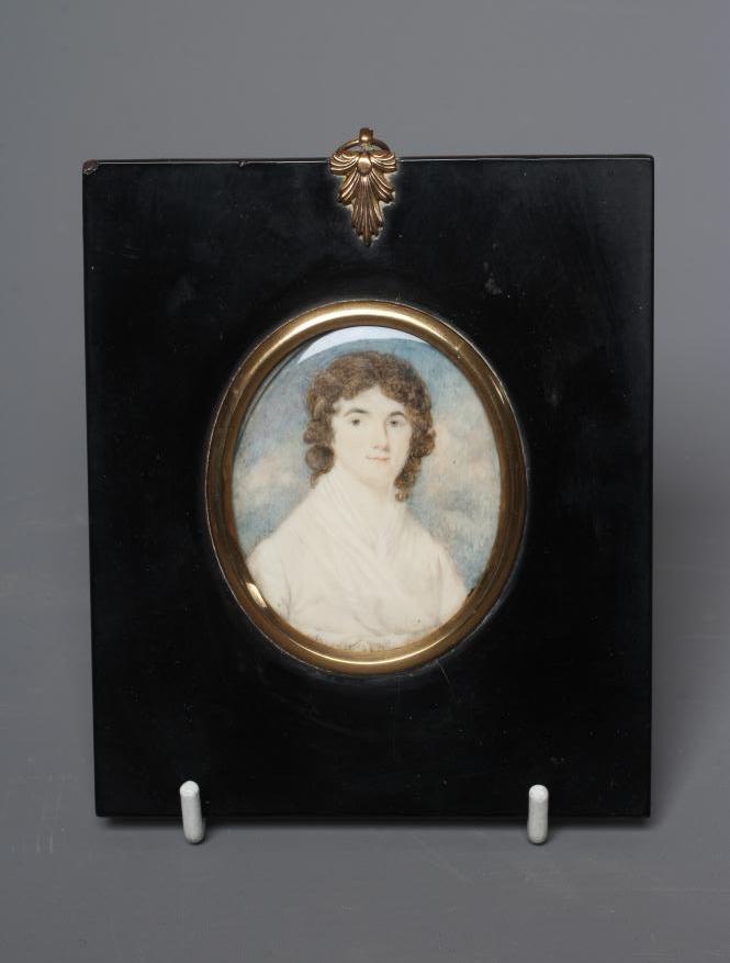 ATTRIBUTED TO FREDERICK BUCK (1771 - c.1839) Portrait miniature of Elizabeth Bailey Image
