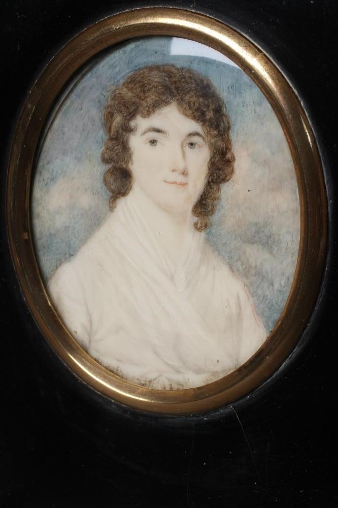 ATTRIBUTED TO FREDERICK BUCK (1771 - c.1839) Portrait miniature of Elizabeth Bailey Image