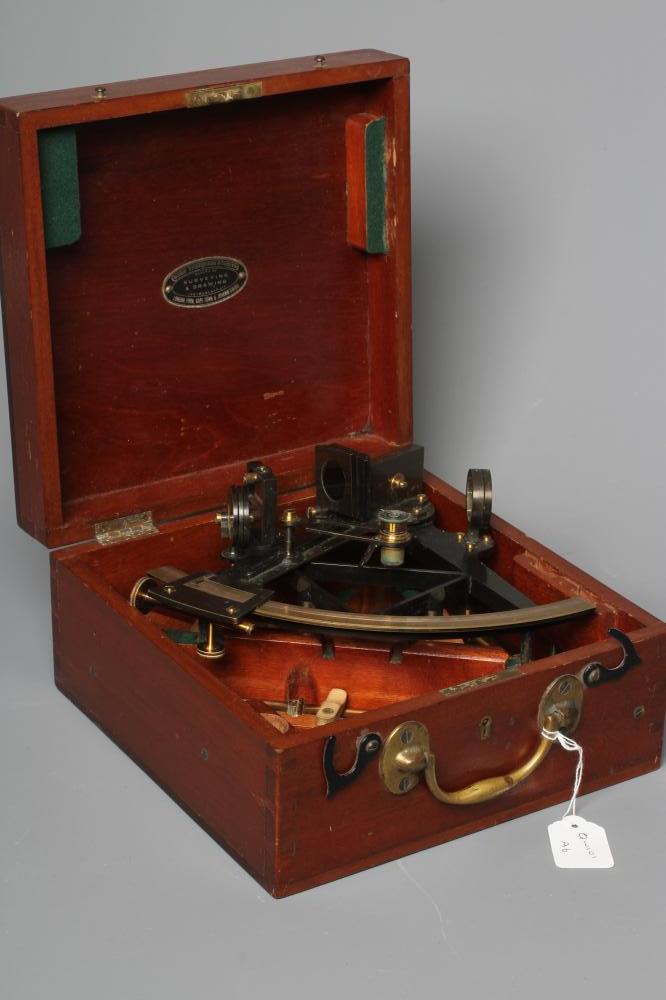 AN EDWARDIAN SEXTANT BY COOKE TROUGHTON AND SIMMS Image