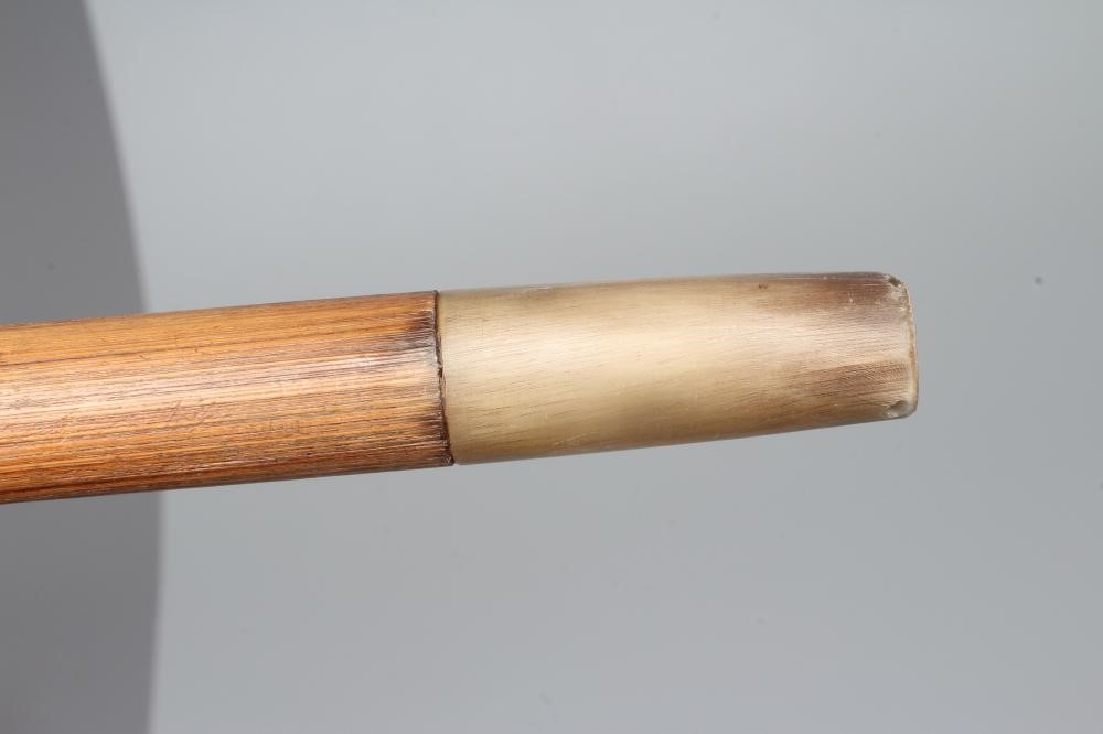 AN EARLY 20TH CENTURY SWEDISH SILVER CROOK HANDLE WALKING STICK, Sweden, 1915, makers mark SPH, on a Image
