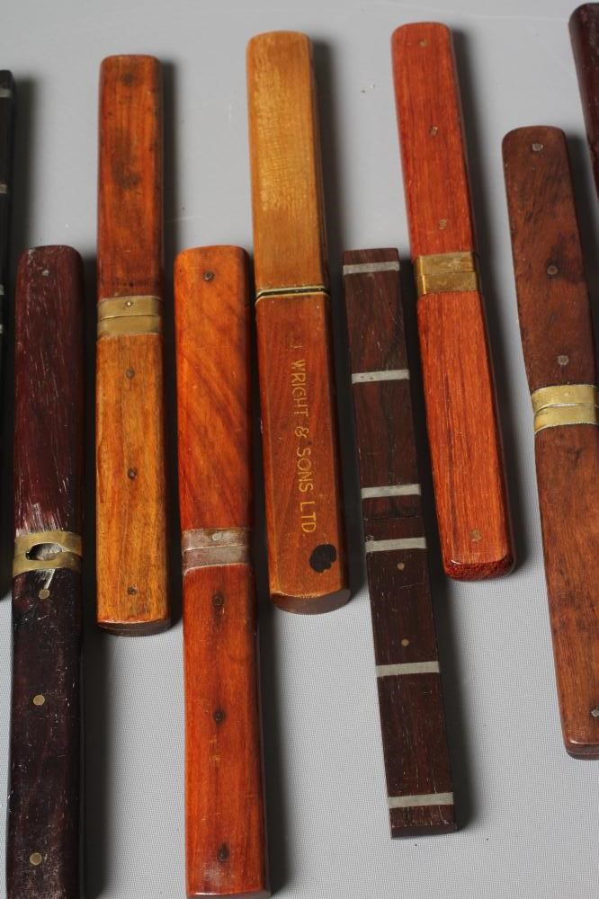 FOURTEEN LATE 19TH AND EARLY 20TH CENTURY OFFICER'S CAMPAIGN KNIFE AND FORK SETS Image