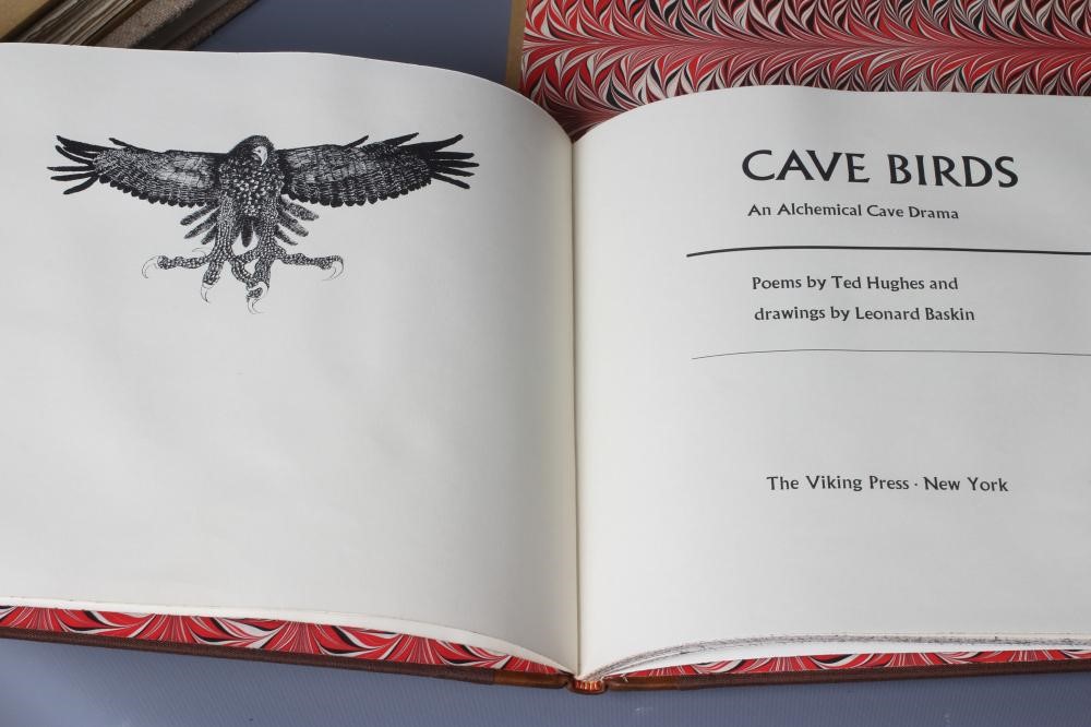 TED HUGHES: Cave Birds, 1978, Viking Press, in slip case Image