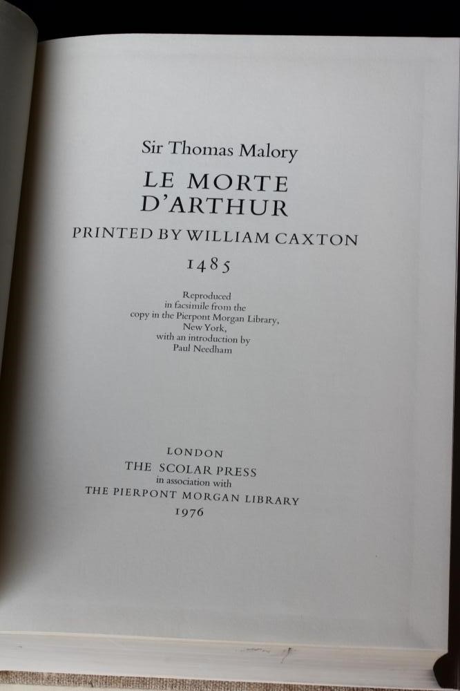 SIR THOMAS MALORY Image