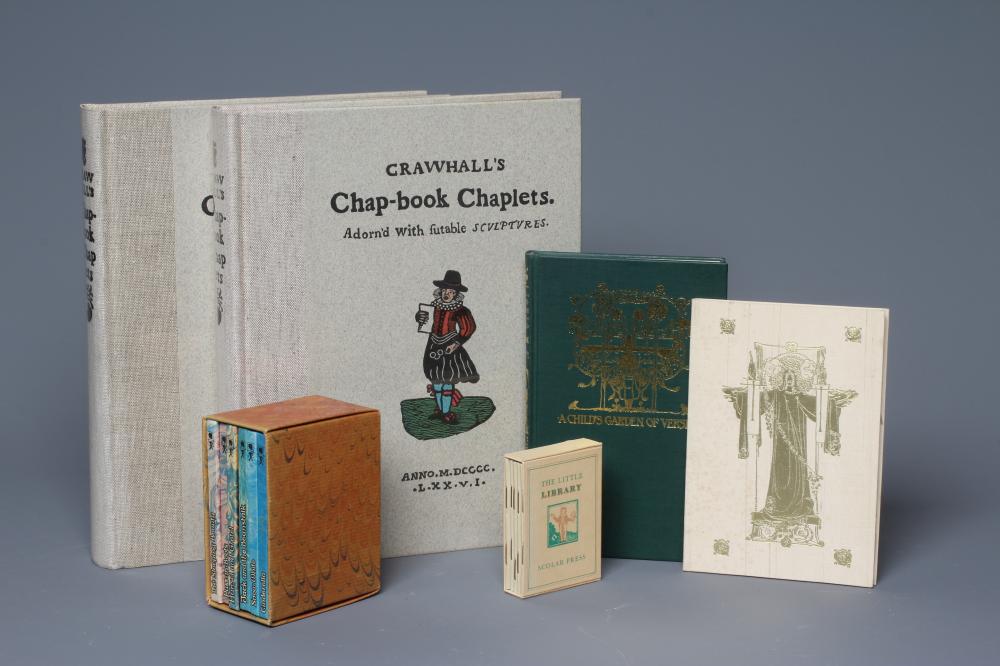 TWO COPIES OF CRAWHALL'S CHAP-BOOK CHAPLETS Image