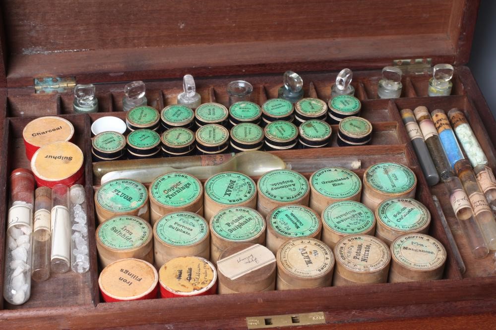 AN APOTHECARY SET BY J J GRIFFIN AND SONS Image