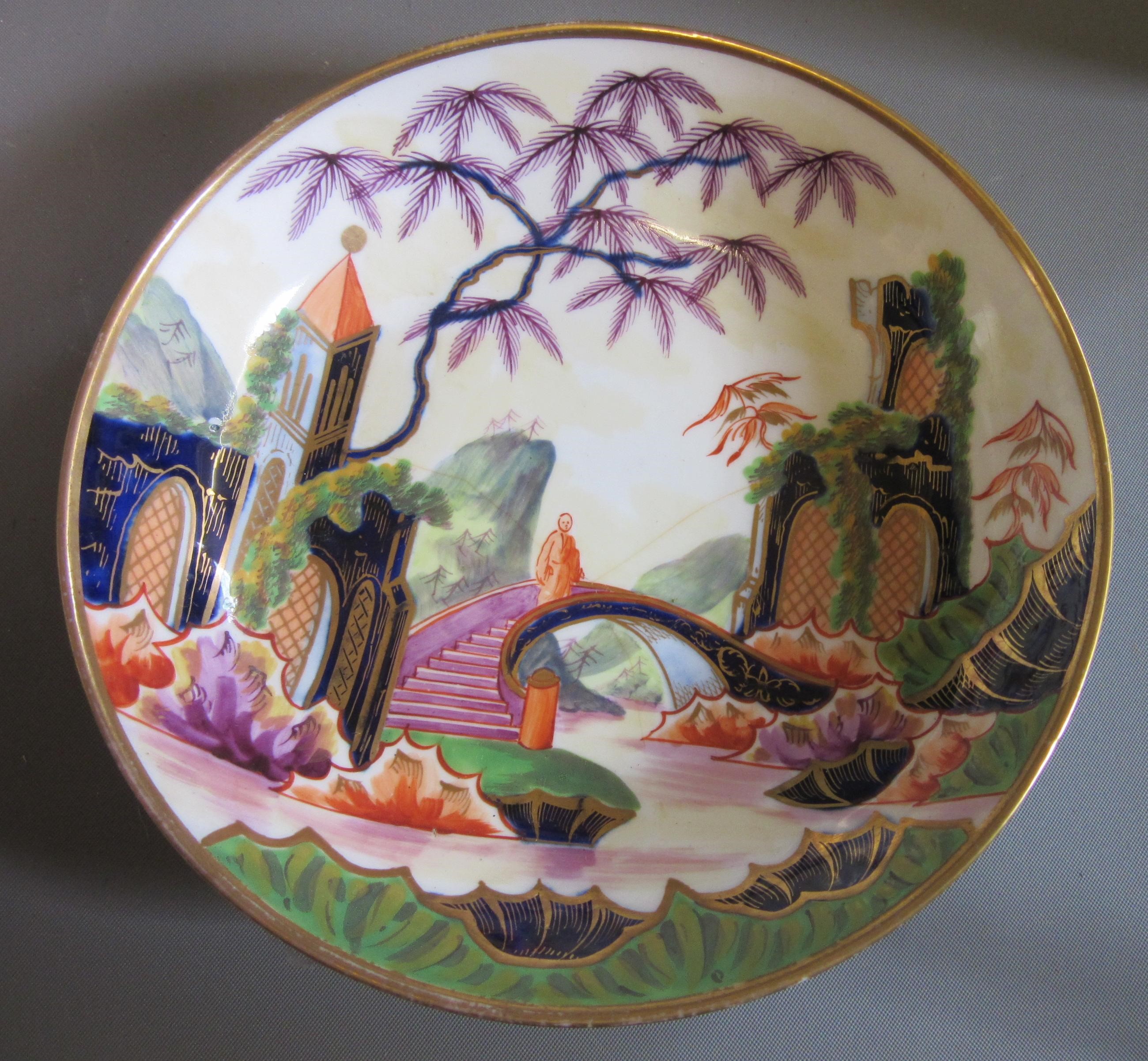 A MINTON PORCELAIN PART TEA AND COFFEE SERVICE Image