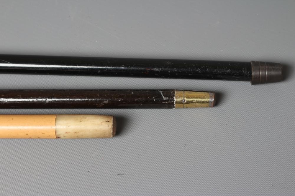 A GERMAN SILVER CRUTCH HANDLE WALKING STICK with Art Nouveau style embossed decoration Image