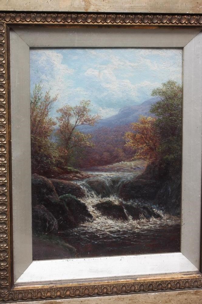 WILLIAM MELLOR (1851-1931) High Force Teesdale and On the Greta Rokeby, Nr Barnard, a pair, both Image