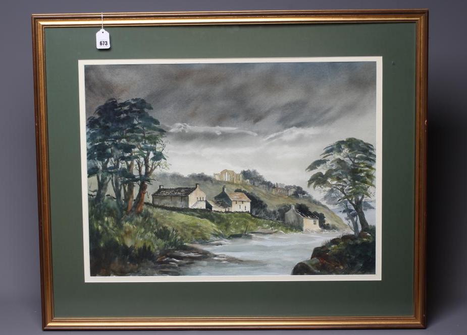 ASHLEY JACKSON (b.1940) Egglestone Abbey, signed by the artist and with certificate of authenticity Image