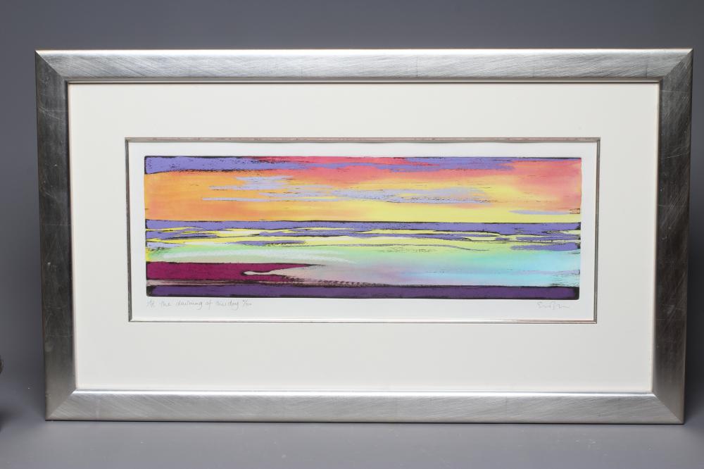 SIMON BULL (b.1958) At the Dawning of This Day, signed in the margin lower right, inscribed with Image