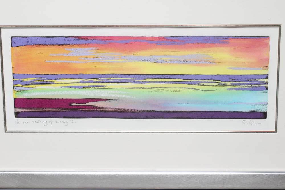 SIMON BULL (b.1958) At the Dawning of This Day, signed in the margin lower right, inscribed with Image