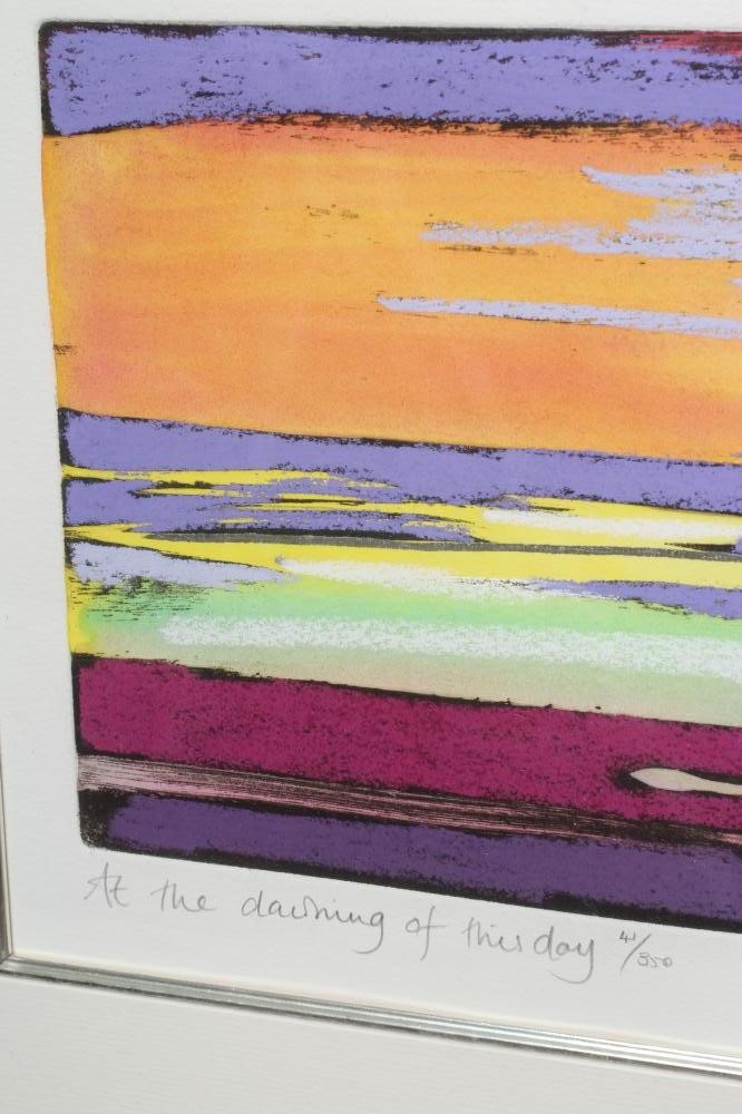 SIMON BULL (b.1958) At the Dawning of This Day, signed in the margin lower right, inscribed with Image