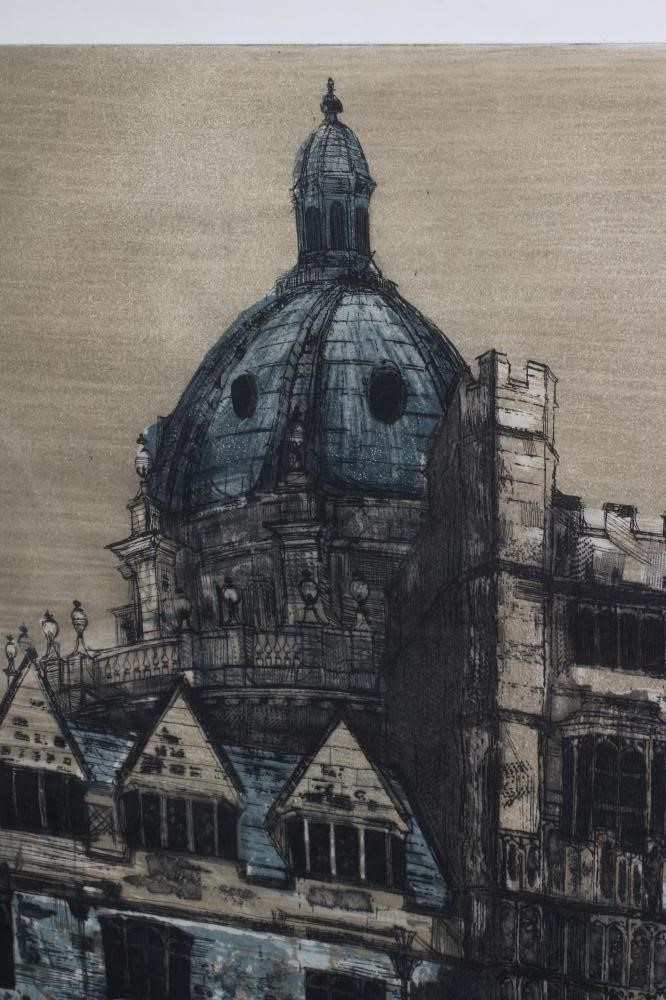 RICHARD BEER (1928-2017) Brasenose Oxford, signed, inscribed with title and numbered 59/100, Image