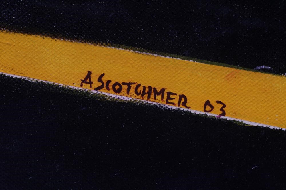 ANDREW SCOTCHMER (British School, 20th/21st Century) Road Intersection, signed and dated 03 lower Image