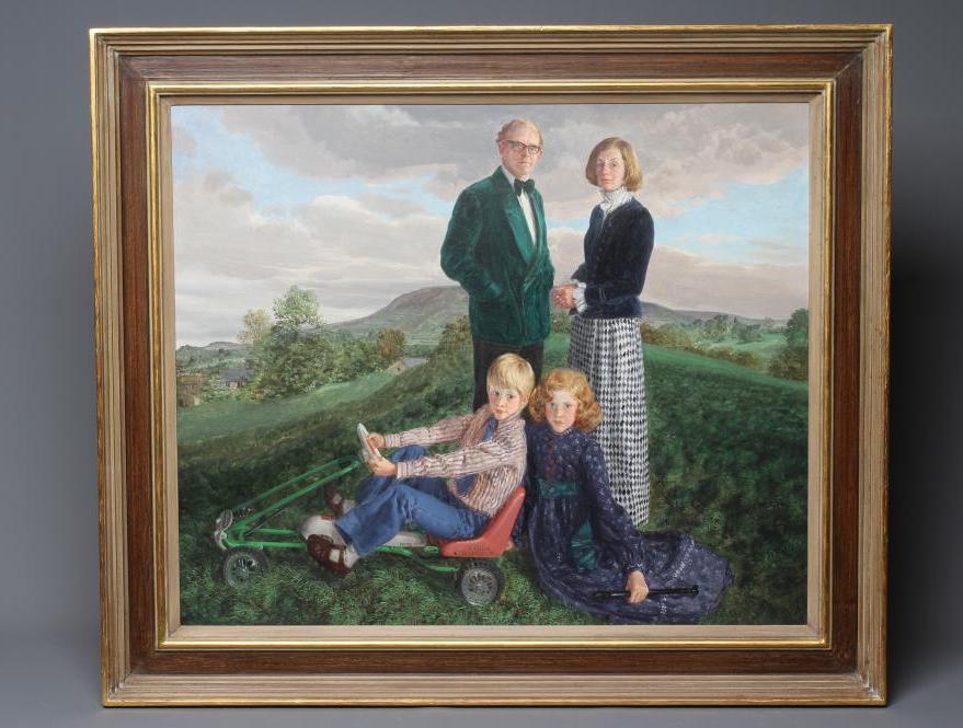 CLAUDE WILLIAM HARRISON (1922-2009) Family Group Portrait Image