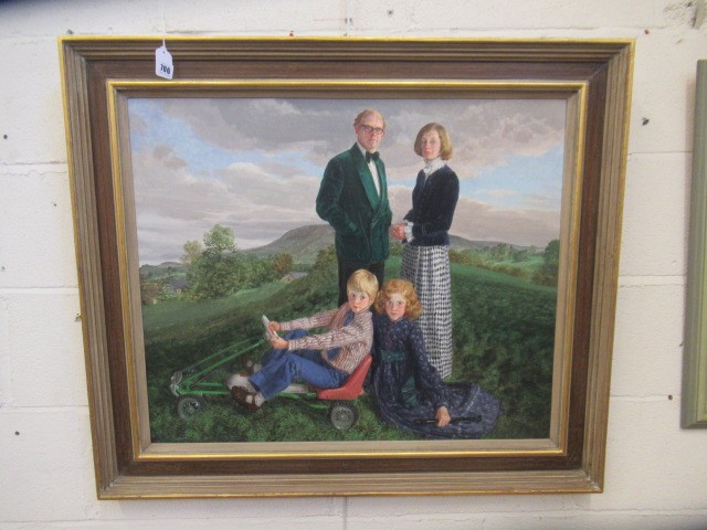 CLAUDE WILLIAM HARRISON (1922-2009) Family Group Portrait Image