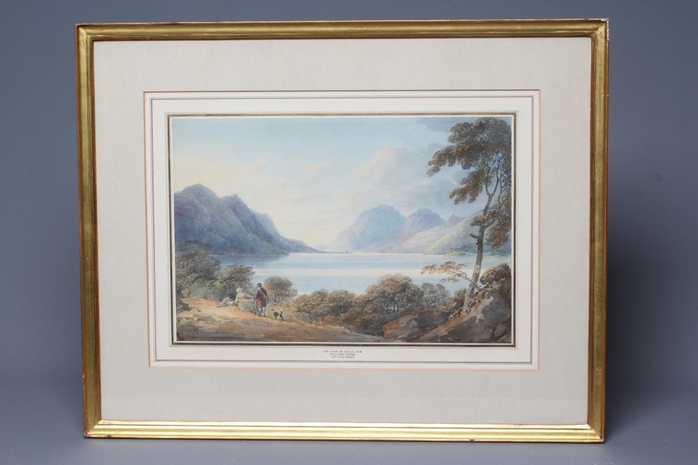 WILLIAM PAYNE (1755/60-c.1830) The Lake of Lecco, signed and dated 1818, Leger Galleries, 13 Old Image
