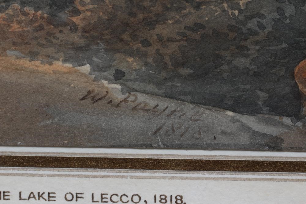 WILLIAM PAYNE (1755/60-c.1830) The Lake of Lecco, signed and dated 1818, Leger Galleries, 13 Old Image